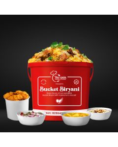 Mutton Bucket Biryani-L